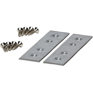 Placa de imbinare GOODHOME Caraway, otel galvanizat, 160 x 25 mm, 2 bucati