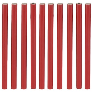 Set 10 creioane uz industrial OPP1 Magnusson, grafit negru, 17.7 cm, rosu