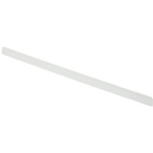 Terminatie blat GOODHOME Nantua, aluminiu, 2.8 x 3 x 8 cm, gri