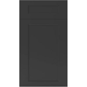 Front usa si sertar GOODHOME Artemisia, MDF, 39.7 x 71.5 x 1.8 cm, Gri