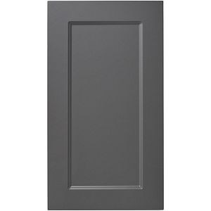 Front usa GOODHOME Artemisia, MDF, 39.7 x 71.5 x 1.8 cm, gri inchis