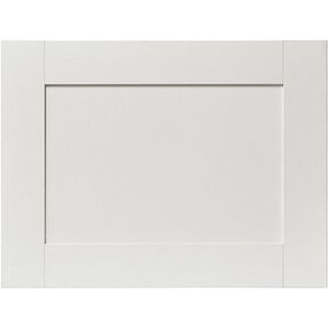 Front usa GOODHOME Alpinia, MDF, 59.7 x 45.3 x 1.8 cm, Alb