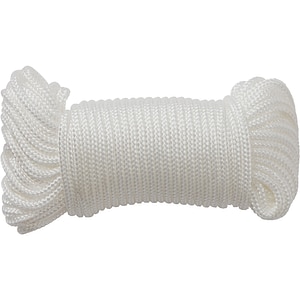 Snur perdea Milet, polipropilena, 15 m, alb