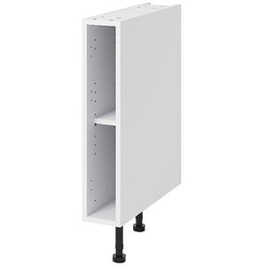 Corp inferior bucatarie GOODHOME Caraway, HDPE, 15 x 57 x 87 cm, alb