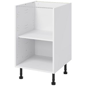 Corp inferior bucatarie GOODHOME Caraway, HDF, 50 x 57 x 87 cm, alb
