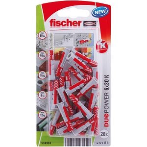 Set de 28 dibluri duopower 6 x 30 • Fischer