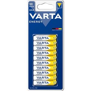 Baterii Varta Energy, AAA, 30 bucati