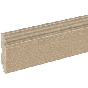 Plinta parchet GOODHOME Decor 130, MDF, 220 x 9 x 1.9 cm, stejar