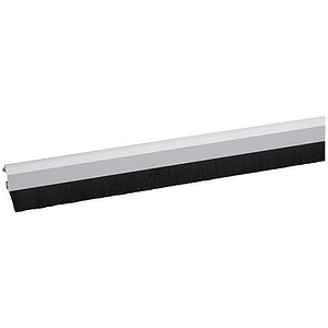 Garnitura cu perie automata DIALL, aluminiu, 100 x 2 cm, alb