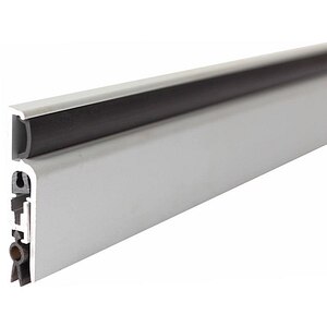 Garnitura cu perie automata DIALL, aluminiu, 93 x 2 cm, gri