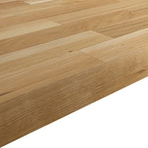 Blat bucatarie GOODHOME Hinita, lemn, 300 x 62 x 4 cm, stejar