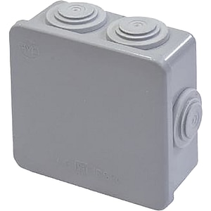 Doza DIALL, 8 x 4 x 8 cm, IP55, ABS, gri