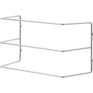 Suport pentru tavi Datil GOODHOME, 36 x 13.6 x 18.6 cm, otel, argintiu
