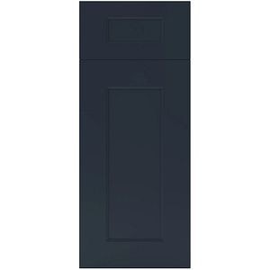 Front usa si sertar GOODHOME Artemisia, MDF, 29.7 x 71.5 x 1.8 cm, Albastru inchis