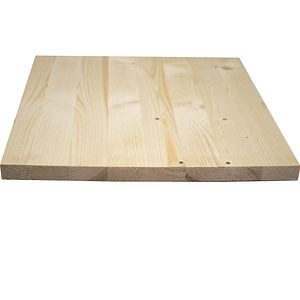 Polita rasinoasa, naturala, 120 x 40 x 1.8 cm