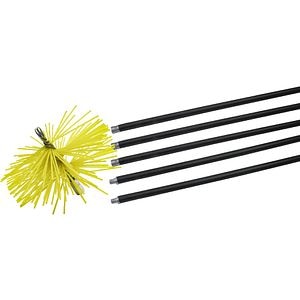 Set pentru curatat cos de fum, nailon, ? 250 mm • DMO