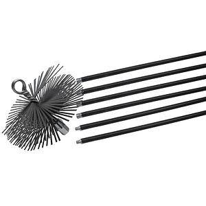 Set pentru curatat cos de fum, otel, ? 250 mm  DMO