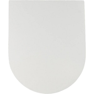 Capac WC GOODHOME Cavally, inchidere lenta, duroplast, alb