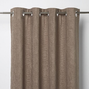 Draperie GOODHOME Pahea, 135 x 260 cm, maro