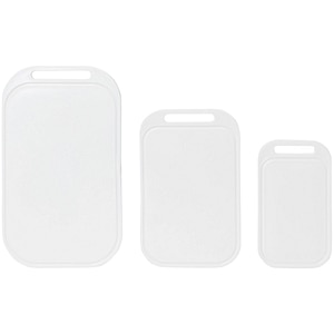 Set 3 tocatoare GOODHOME 100666902, plastic, alb