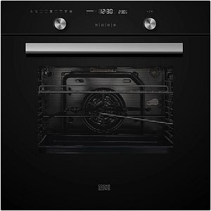 Cuptor incorporabil Cooke & Lewis CLMFBLa, Electric, Autocuratare catalitica, 70 l, Clasa A, negru