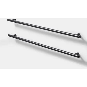 Maner mobila GOODHOME, 51 x 1.2 x 3.2cm, otel, negru