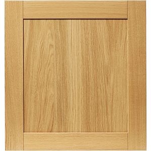 Front usa bucatarie GoodHome Verbena, MDF&Lemn, 59.7 x 62.6 x 2 cm, natur