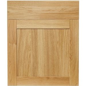 Front usa GOODHOME Verbena, 29.7 x 71.5 cm, stejar mat