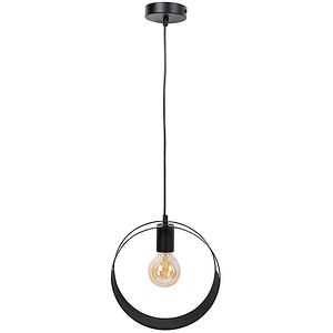 Pendul LUMINEX Siner, E27, 60W, negru