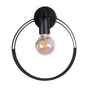 Aplica, negru, 1 x 60 W • Luminex Siner