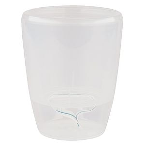 Ghiveci inteligent orhidee, rotund transparent, 12 cm Santino