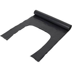 Saci menajeri rezistenti SITE, 5 bucati, 130 l, negru