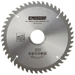 DISC CIRC. LEMN 160X20 16MM 48T