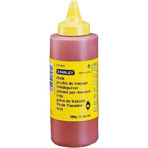 Praf de creta STANLEY 1-47-404, rosu, 115g