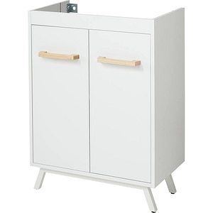 Masca lavoar GOODHOME Ladoga, 60 x 36 x 81 cm, alb