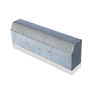 Bordura vibropresata SYMM 30, gri, mica  Symmetrica