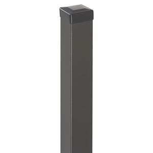 Stalp panou gard, antracit, 5 x 5 x 200 cm  Polbram