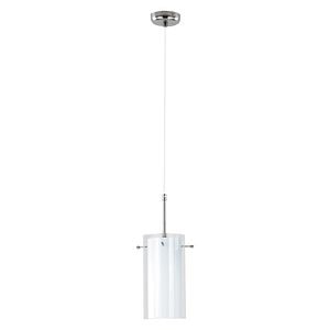 Lustra tip pendul, Alb/Argintiu, 60 W, 1 x E27 • Bolt