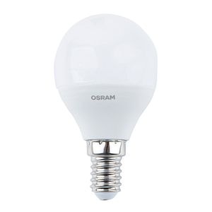 Bec LED, E14, 40W, 2700K, sticla, model sferic • Osram