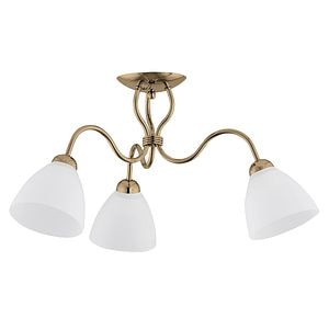 Lustra, Auriu, 180 W, 3 x E27 •  Ariel