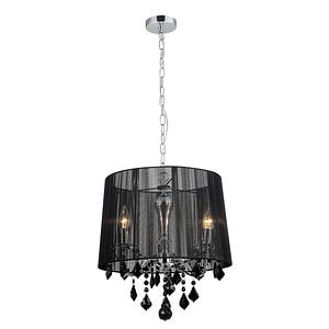 Lustra, negru, 3 x 40 W • Italux Cornelia