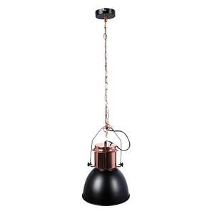 Lustra tip pendul, Negru, 40 W, 1 x E27 • Globo Kutum