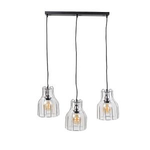 Lustra tip pendul, Argintiu, 60 W, 3 x E27 • Luminex Aria