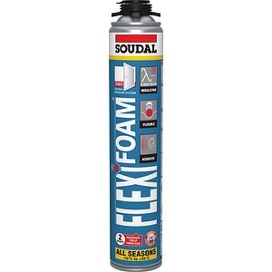 Spuma poliuretanica SOUDAL Flexi, aplicare pistol, 750ml