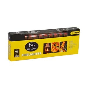 Set 12 brichete tip chibrit, pentru aprins focul • Fire Family