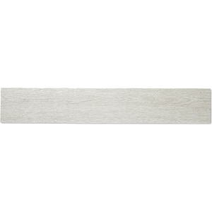 Placa PVC adeziva 0.97 MP GOODHOME, 91.4 x 15.2 cm, alb