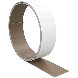 Cant blat GOODHOME Berberis, ABS, 300 x 4.2 x 0.1 cm, alb