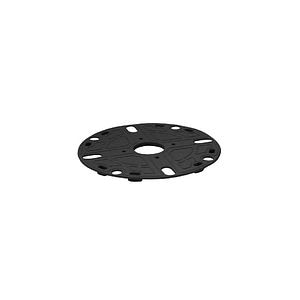 Amortizor pavaj, cauciuc, negru, 12 x 12 cm  Blooma