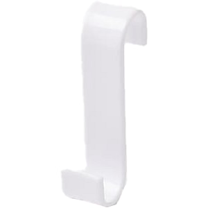 Cuier baie pentru prosop Lozon GOODHOME, 2.7 x 7 x 11.5 cm, ABS, alb