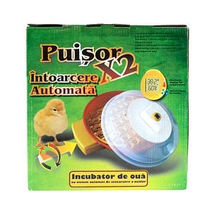 Incubator Puisor, 51 de oua, cu ventilator